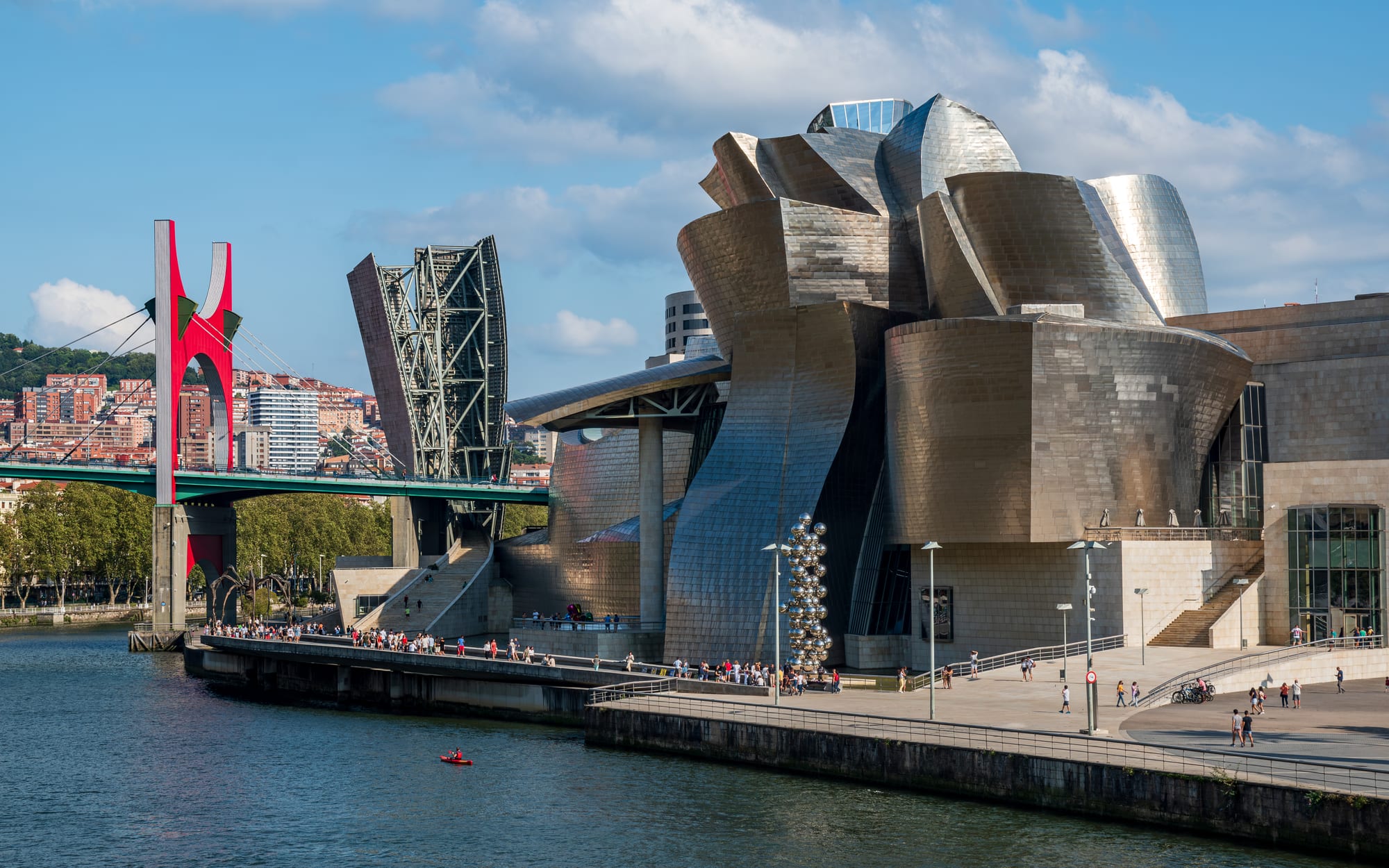 The Guggenheim Museum in Bilbao, Basque Country